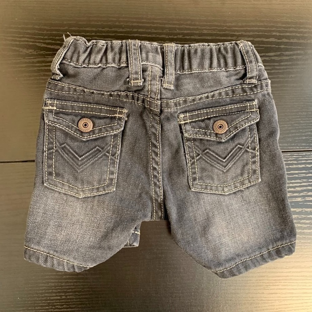 Flypaper Jeans Denim Shorts Y2K Baby Boy 12-18 Months